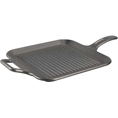 Lodge BOLD 12 Inch Seasoned Cast Iron Grill Pan; Design-Forward Cookware Lodge BOLD 12 Inch Seasoned Cast Iron Grill Pan; Design-Forward Cookware