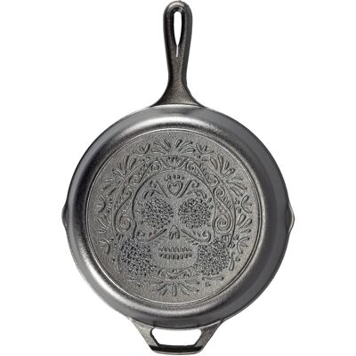 Lodge Seasoned Cast Iron Sugar Skull Skillet 10.25 Inch Lodge Seasoned Cast Iron Sugar Skull Skillet 10.25 Inch