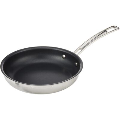 Cuisinart MultiClad Pro 8"""" Open Skillet 8-Inch Non Stick Stainless Steel Cuisinart MultiClad Pro 8"""" Open Skillet 8-Inch Non Stick Stainless Steel