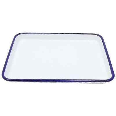 Unbranded Enamel baking dish, roasting tray, reusable and washable baking tray, baking tra Unbranded Enamel baking dish, roasting tray, reusable and washable baking tray, baking tra