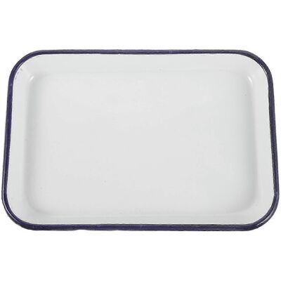 Unbranded Rectangular enamel baking dish for home, multifunctional roasting pan for kitche Unbranded Rectangular enamel baking dish for home, multifunctional roasting pan for kitche