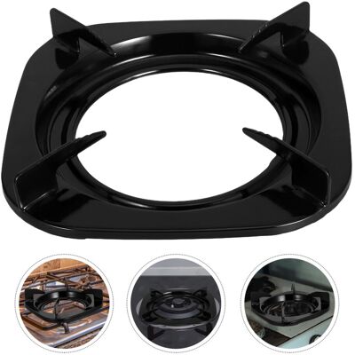 Unbranded Cast Iron Wok Ring for Gas Stove - Black, 22.5 cm Unbranded Cast Iron Wok Ring for Gas Stove - Black, 22.5 cm