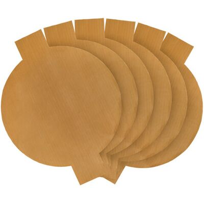 Cooks Professional Set of 6 Non-Stick Pizza Baking Sheets Cooks Professional Set of 6 Non-Stick Pizza Baking Sheets