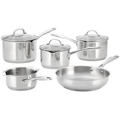 Stellar 7000 Profile 5 Piece Draining Cookware Set Stellar 7000 Profile 5 Piece Draining Cookware Set