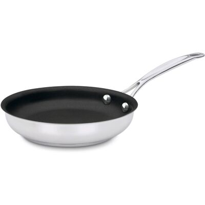 Cuisinart Chef's Classic 7" Stainless Steel Nonstick Skillet engineered with PUR Cuisinart Chef's Classic 7" Stainless Steel Nonstick Skillet engineered with PUR