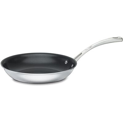 Cuisinart FCT22-24NS French Classic Tri-Ply Stainless 10-Inch Nonstick Skillet Cuisinart FCT22-24NS French Classic Tri-Ply Stainless 10-Inch Nonstick Skillet