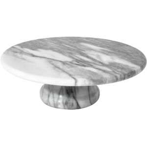 Premier Housewares Marble Cake Stand, White Premier Housewares Marble Cake Stand, White