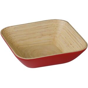 Premier Housewares Kyoto Spun Bamboo Salad Bowl, Red Premier Housewares Kyoto Spun Bamboo Salad Bowl, Red