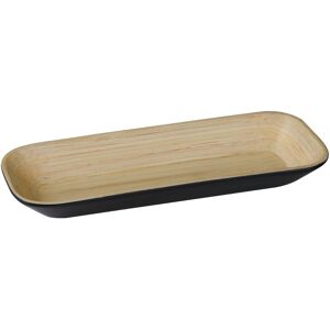 Premier Housewares Kyoto Spun Bamboo Tray, Black Premier Housewares Kyoto Spun Bamboo Tray, Black
