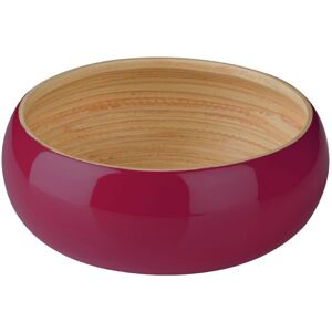 Premier Housewares Kyoto Spun Bamboo Bowl, Raspberry Premier Housewares Kyoto Spun Bamboo Bowl, Raspberry