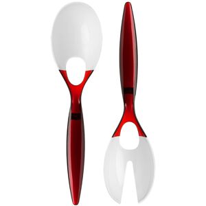 Premier Housewares Salad Servers - Set of 2, Red Premier Housewares Salad Servers - Set of 2, Red
