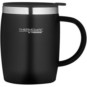 Thermos ThermoCafé Soft Touch Desk Mug, Black, 450 ml Thermos ThermoCafé Soft Touch Desk Mug, Black, 450 ml