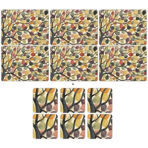 Pimpernel Dancing Branches, 6 Placemats + 6 Coasters Pimpernel Dancing Branches, 6 Placemats + 6 Coasters