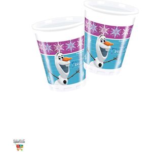Disney 46777 Frozen Party Decoration Cups Plastic, 200 ml Disney 46777 Frozen Party Decoration Cups Plastic, 200 ml