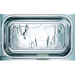 Luminarc Cow Embossed Clear Thick Glass Butter Dish with Lid Luminarc Cow Embossed Clear Thick Glass Butter Dish with Lid