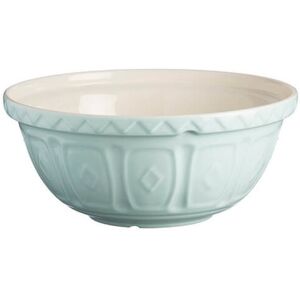 Mason Cash S12 Colour Mix Chip Resistant Earthenware Mixing Bowl, Powder Blue, 2 Mason Cash S12 Colour Mix Chip Resistant Earthenware Mixing Bowl, Powder Blue, 2