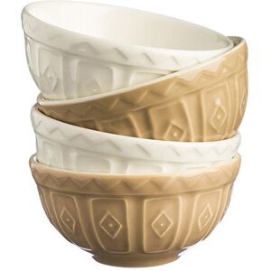 Mason Cash Original Cane Set of 4 Food Preparation Bowls - 2001.126 Mason Cash Original Cane Set of 4 Food Preparation Bowls - 2001.126