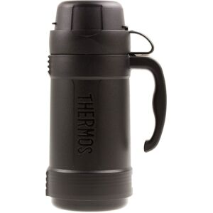Thermos Eclipse 500ml Black Vacuum Flask Glass Insulated Thermos Eclipse 500ml Black Vacuum Flask Glass Insulated