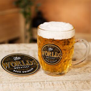 WIDDOP and Co. Brewmaster Beer Tankard & Coaster - Greatest Beer Drinker - Widdop WIDDOP and Co. Brewmaster Beer Tankard & Coaster - Greatest Beer Drinker - Widdop