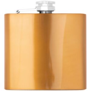 Premier Housewares 5Oz Gold Finish Kidney Shape Hip Flask Premier Housewares 5Oz Gold Finish Kidney Shape Hip Flask