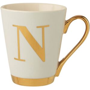 Premier Housewares Custom White Frosted N Mug - Mug for Kitchen Premier Housewares Custom White Frosted N Mug - Mug for Kitchen