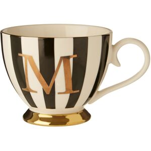 Premier Housewares Duchess M Letter Monogram Mug - Coffee Mug Premier Housewares Duchess M Letter Monogram Mug - Coffee Mug