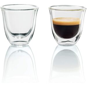 DeLonghi 5513214591 Espresso Thermo Glasses - Pack of 2 DeLonghi 5513214591 Espresso Thermo Glasses - Pack of 2