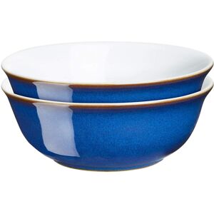 DenStore Denby Imperial Blue 2 Piece Cereal Bowl Set DenStore Denby Imperial Blue 2 Piece Cereal Bowl Set