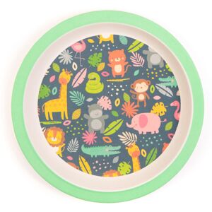 boppi Bamboo 5-Piece Dinnerware Set, Jungle Pattern 2 - Eco-friendly BPA-free di boppi Bamboo 5-Piece Dinnerware Set, Jungle Pattern 2 - Eco-friendly BPA-free di