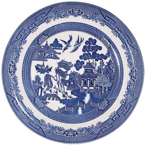Churchill China Blue Willow Dinner Plate 26cm Churchill China Blue Willow Dinner Plate 26cm