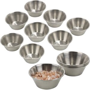 URBN Living 12 Pcs Small Metal Serving Bowls URBN Living 12 Pcs Small Metal Serving Bowls
