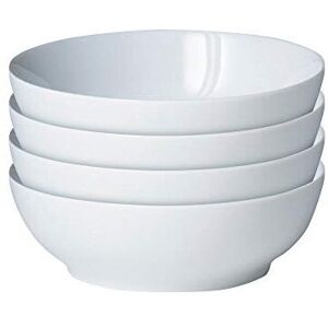 White By Denby 4 Piece Cereal Bowl Set White By Denby 4 Piece Cereal Bowl Set