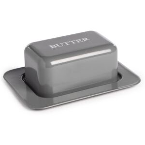 Maison & White Butter Dish with Lid in Grey M&W Maison & White Butter Dish with Lid in Grey M&W
