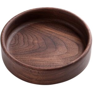 ChaoChuang Black Walnut Wood Cake Pan Tea Coffee Trays Wooden Food Fruit Plates Storage ChaoChuang Black Walnut Wood Cake Pan Tea Coffee Trays Wooden Food Fruit Plates Storage