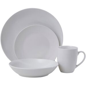 Premier Housewares 16-Piece Dinner Set, Modern White Porcelain Dinner Set, 16 Piece White Dinner Se Premier Housewares 16-Piece Dinner Set, Modern White Porcelain Dinner Set, 16 Piece White Dinner Se