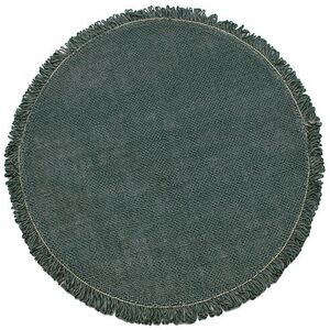 Walton & Co Circular Jute Placemat Slate Walton & Co Circular Jute Placemat Slate