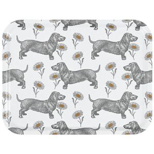 Emma Bridgewater Thornback & Peel Dog & Daisy Large Rectangular Birch Tray Emma Bridgewater Thornback & Peel Dog & Daisy Large Rectangular Birch Tray