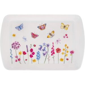 Lesser & Pavey Tray/Salver/Serving Tray - Small - Melamine - BUTTERFLY GARDEN Lesser & Pavey Tray/Salver/Serving Tray - Small - Melamine - BUTTERFLY GARDEN