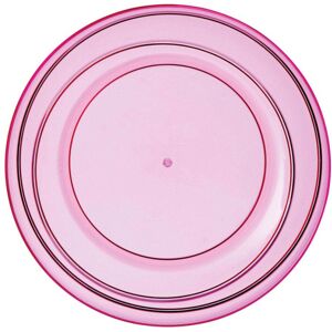 Premier Housewares Durable Pink Plastic Small Summer Plate, Easy to Maintain Plastic Serving Plate, Premier Housewares Durable Pink Plastic Small Summer Plate, Easy to Maintain Plastic Serving Plate,