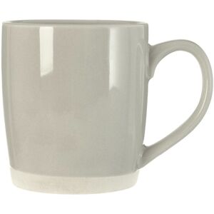 Premier Housewares Luxe Glazed Finish Grey Mug With 372ml Capacity,Pastel Grey & White Ceramic Coff Premier Housewares Luxe Glazed Finish Grey Mug With 372ml Capacity,Pastel Grey & White Ceramic Coff