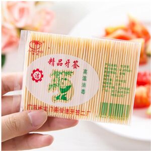 Unbranded (100pcs/Bag) 100PCS/Bag Bamboo Toothpick Disposable Natural Toothpicks Fruit Sha Unbranded (100pcs/Bag) 100PCS/Bag Bamboo Toothpick Disposable Natural Toothpicks Fruit Sha
