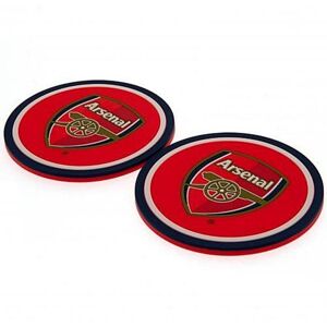 Arsenal FC Coaster Set (Pack of 2) Arsenal FC Coaster Set (Pack of 2)