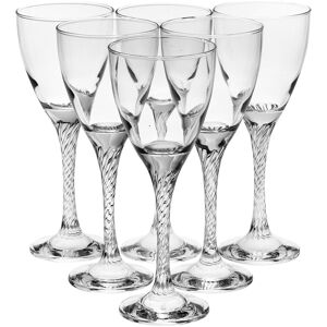 Queensway Home & Dinning 6pc Twist Stem White Wine Glasses Set Cups Dinner Party Goblets Queensway Home & Dinning 6pc Twist Stem White Wine Glasses Set Cups Dinner Party Goblets