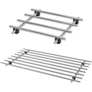 ( 1xSmall Pot stand,18x18cm+1xLarge Pot Stand50x28cm) Ikea Stainless Steel Cook ( 1xSmall Pot stand,18x18cm+1xLarge Pot Stand50x28cm) Ikea Stainless Steel Cook