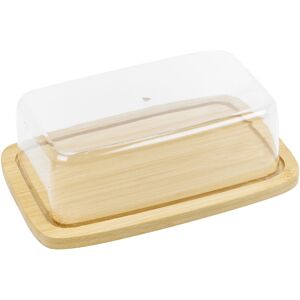 URBN Living (Bamboo Base) Bamboo Or Stainless Steel Butter Dish & Acrylic Lid URBN Living (Bamboo Base) Bamboo Or Stainless Steel Butter Dish & Acrylic Lid