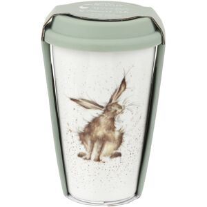 Wrendale WNKE78753-XW Travel Mug, Porcelain, Multi Coloured, 9.5 x 9.5 x 15 cm Wrendale WNKE78753-XW Travel Mug, Porcelain, Multi Coloured, 9.5 x 9.5 x 15 cm