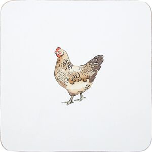 Premier Housewares 1203683 Mrs Henderson Coasters, Cork, White, 10 x 0.13 x 10 c Premier Housewares 1203683 Mrs Henderson Coasters, Cork, White, 10 x 0.13 x 10 c
