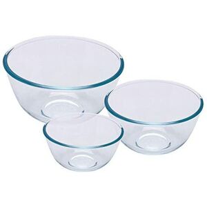 Pyrex Bowl Set, 0.5L/1.0L /2.0L, 3 Piece Pyrex Bowl Set, 0.5L/1.0L /2.0L, 3 Piece