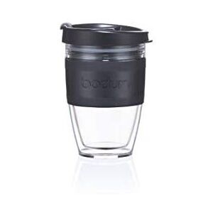 BODUM JOYCUP 11889-01S Travel Mug - 0.3L, Double-Walled, BPA-Free Plastic with S BODUM JOYCUP 11889-01S Travel Mug - 0.3L, Double-Walled, BPA-Free Plastic with S