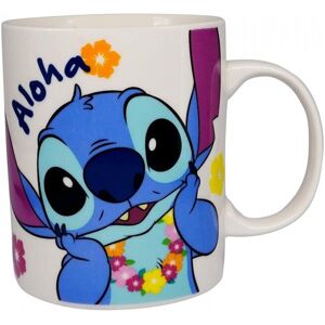 Disney 825689 11 oz Lilo & Stitch Character Aloha Ceramic Mug, Multi Color Disney 825689 11 oz Lilo & Stitch Character Aloha Ceramic Mug, Multi Color